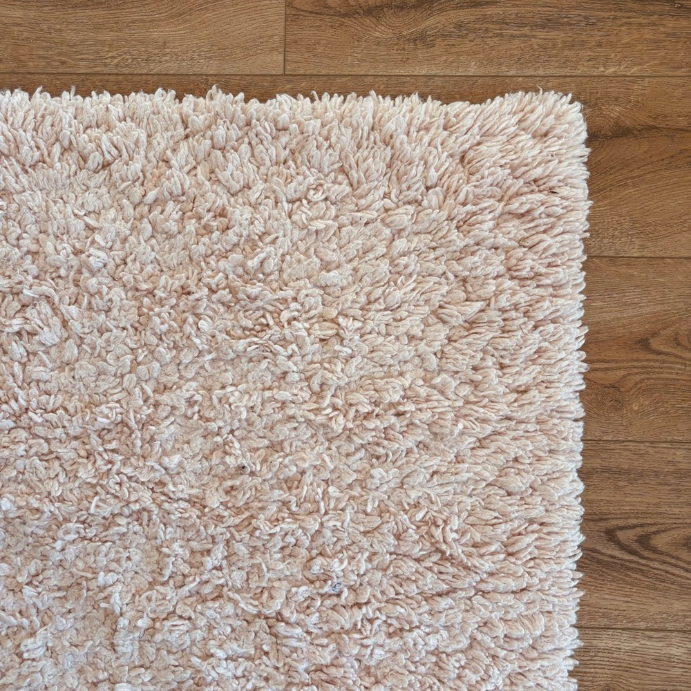 Room Essentials Plush Shag Rug - Cream